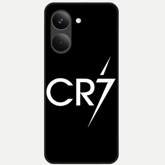  CR7 Elite Strike Glass Case For Poco X8 Pro back cover – full design glossy printed glass finish