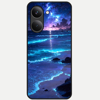  Classic Damn Look Glass Case For Poco X8 Pro back cover – full design glossy printed glass finish