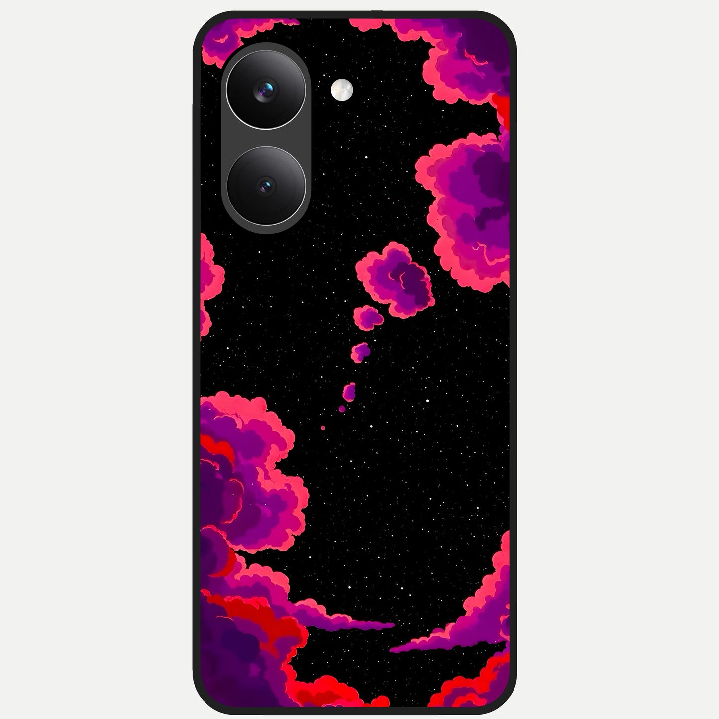  Galaxy Dream Frame Glass Case For Poco X8 Pro back cover – full design glossy printed glass finish