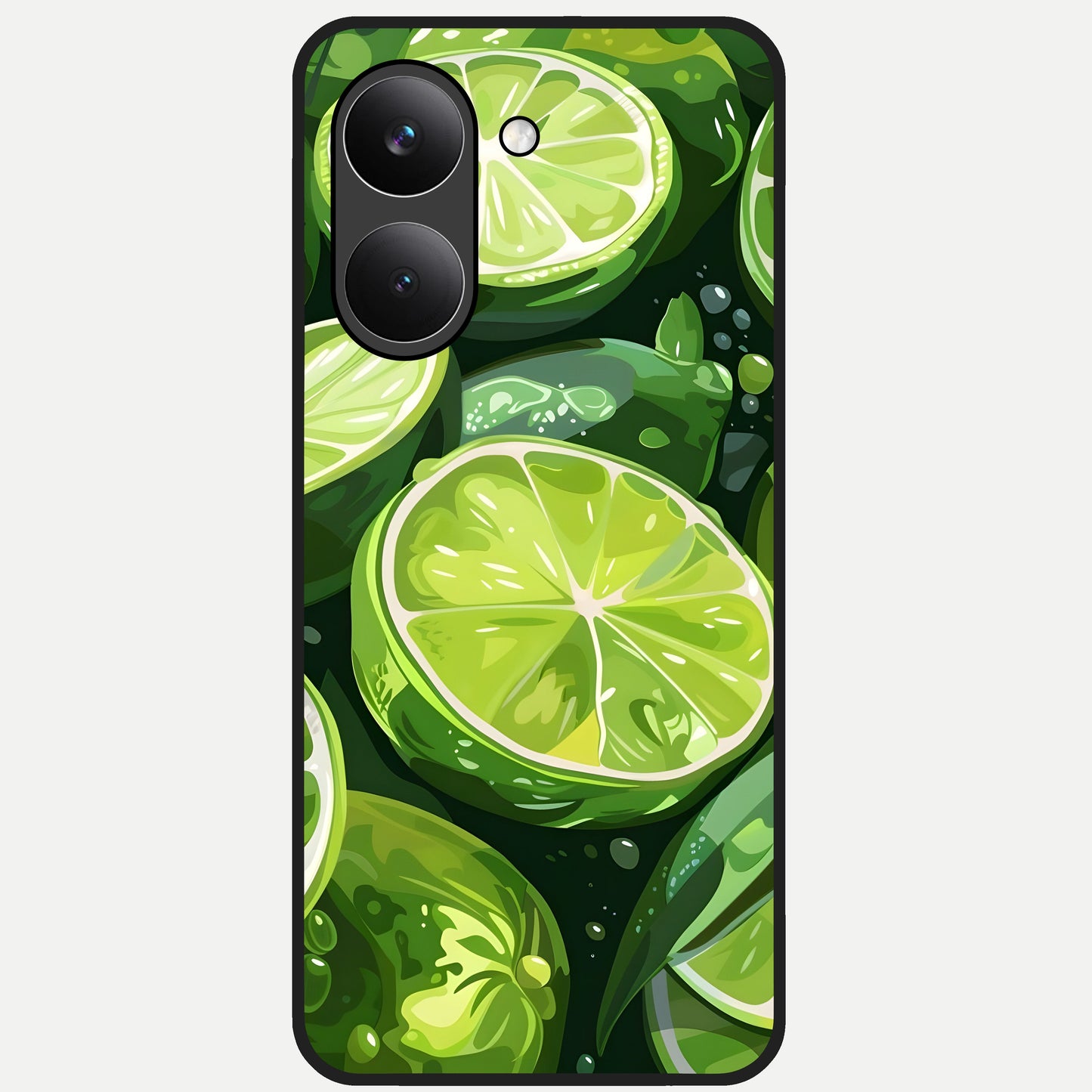  Green Kawasaki Glass Case For Poco X8 Pro back cover – full design glossy printed glass finish