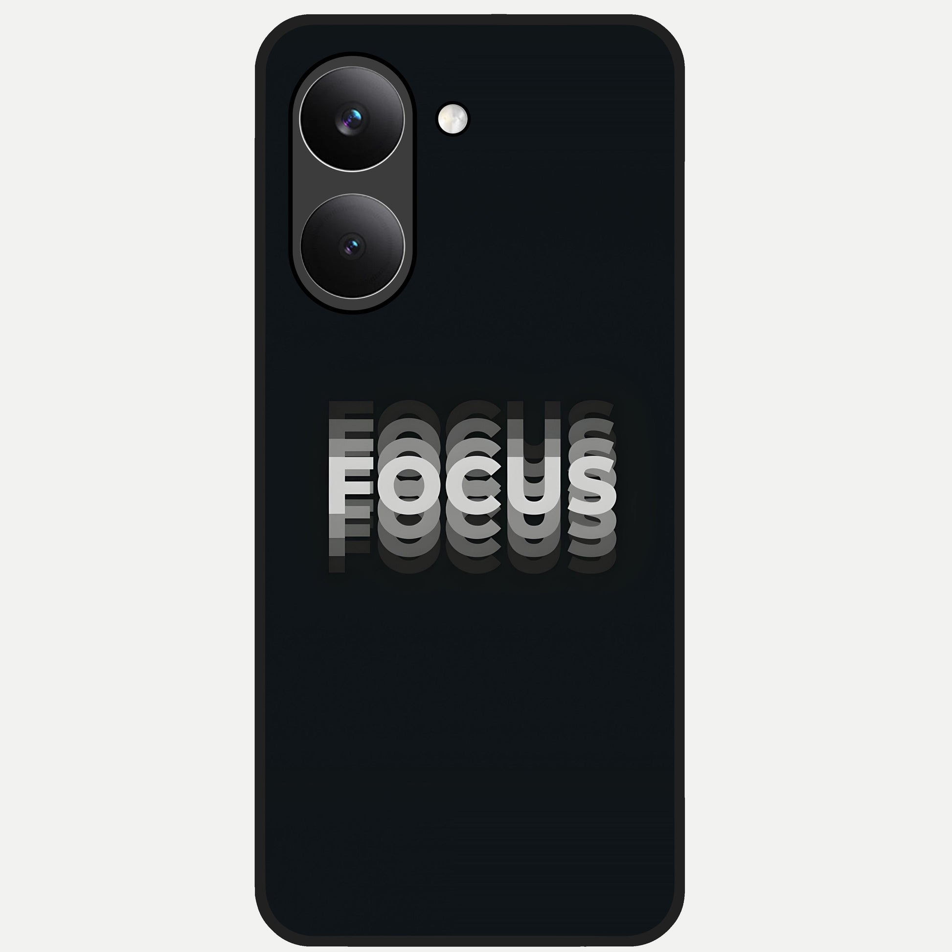  Mono Focus Vision Glass Case For Poco X8 Pro back cover – full design glossy printed glass finish