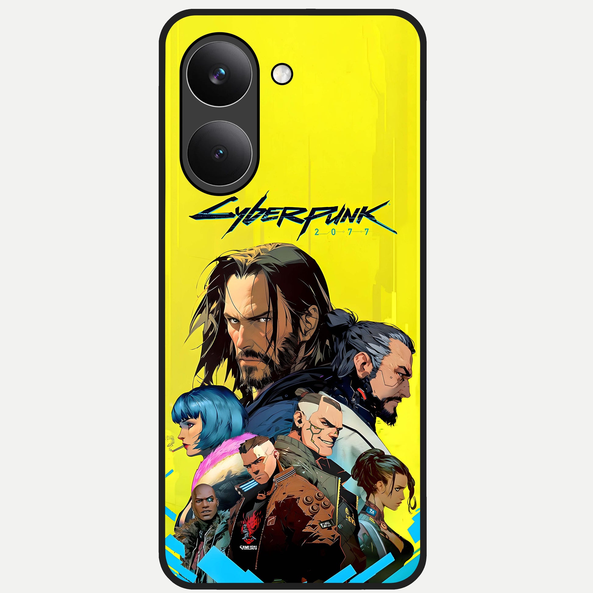  Neon Rebel Genesis Glass Case For Poco X8 Pro back cover – full design glossy printed glass finish