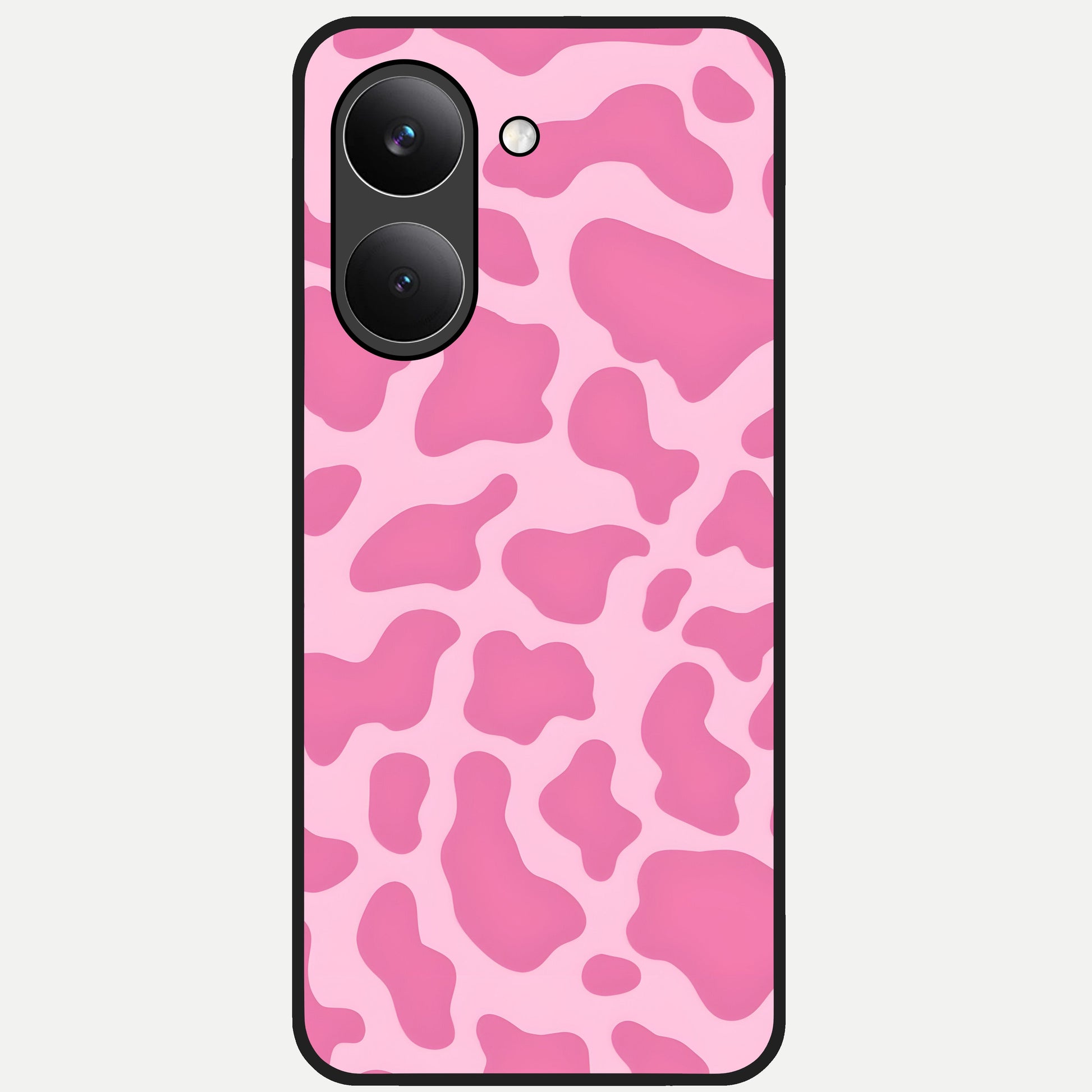  Pinkish Scenery Glass Case For Poco X8 Pro back cover – full design glossy printed glass finish