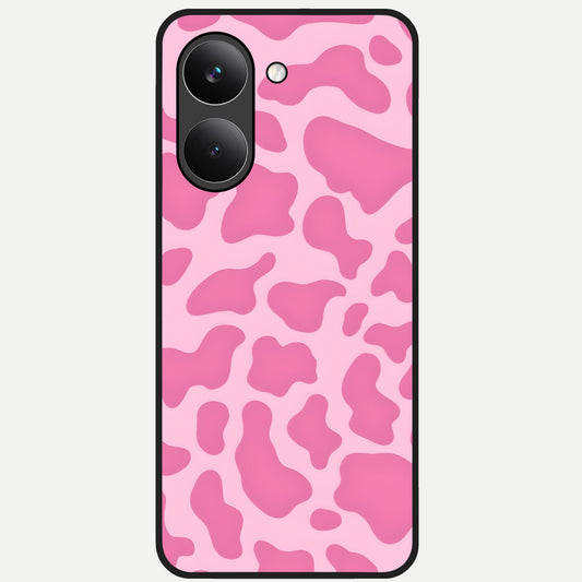  Pinkish Scenery Glass Case For Poco X8 Pro back cover – full design glossy printed glass finish