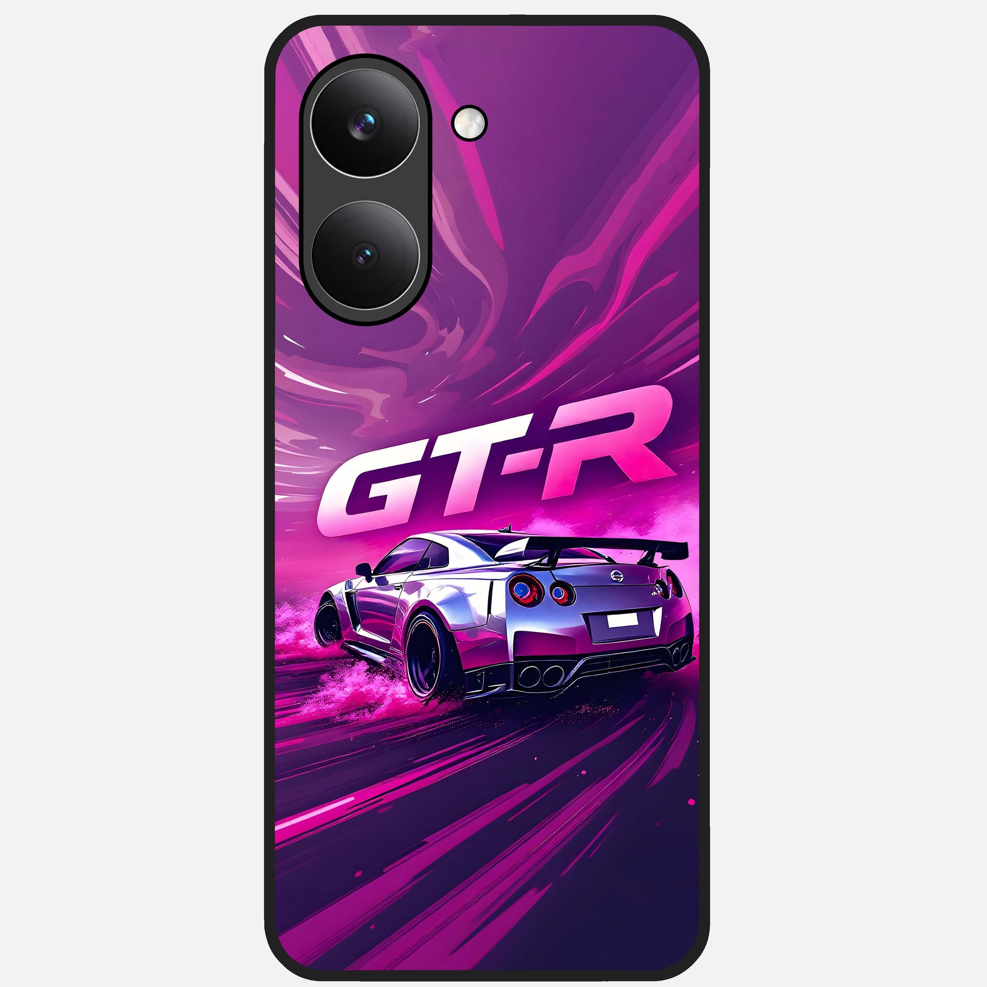  Speed Drift Legend Glass Case For Poco X8 Pro back cover – full design glossy printed glass finish