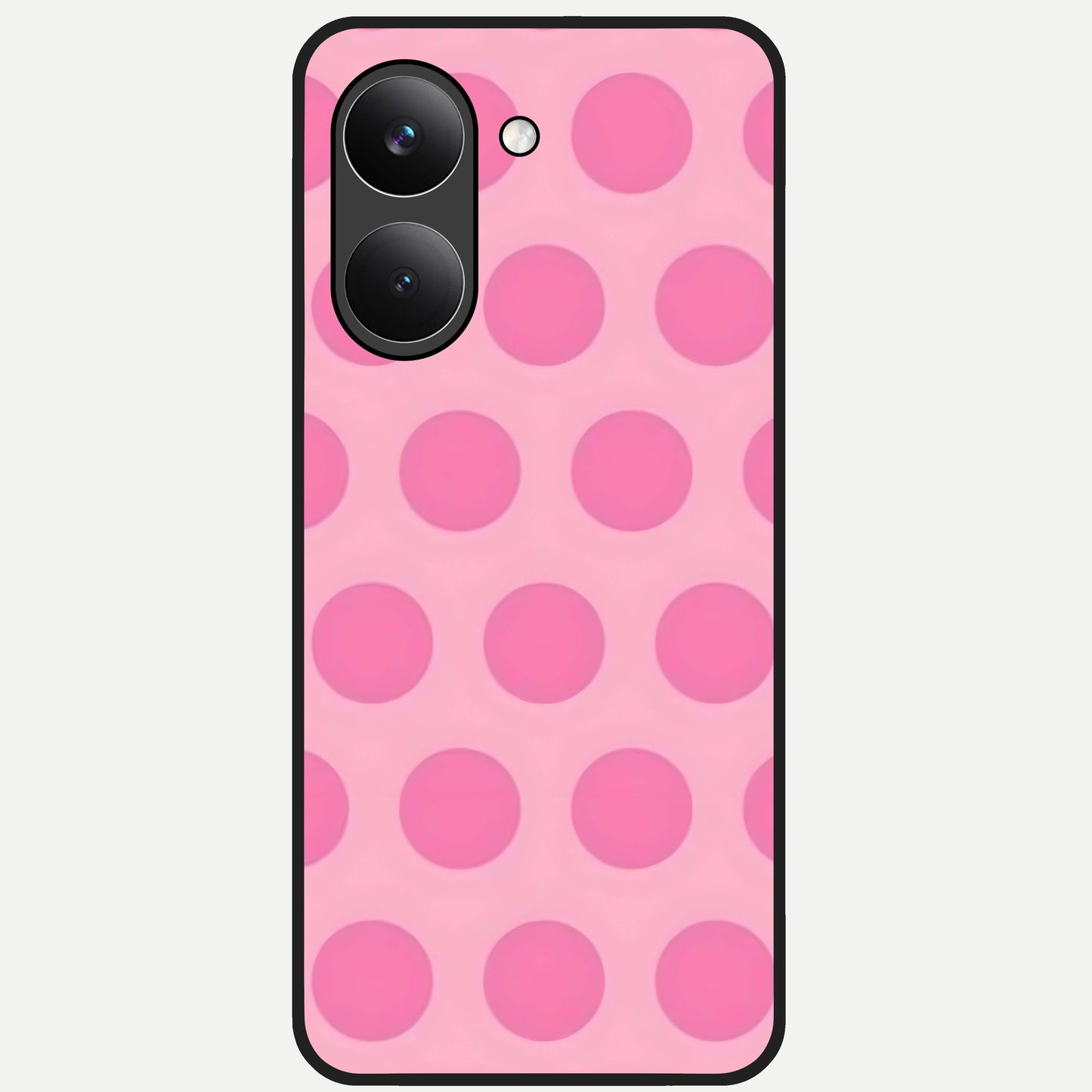  Sweet Dot Dreams Glass Case For Poco X8 Pro back cover – full design glossy printed glass finish