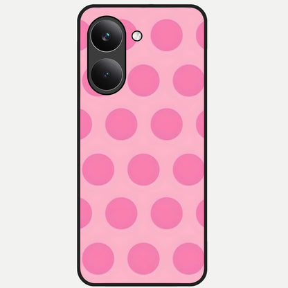  Sweet Dot Dreams Glass Case For Poco X8 Pro back cover – full design glossy printed glass finish