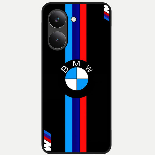  Turbo BMW Beast Glass Case For Poco X8 Pro back cover – full design glossy printed glass finish