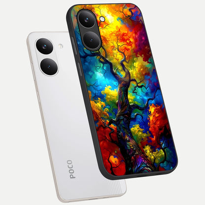  Colorful Soda Bottles phone case For Poco X8 Pro showing premium glass back cover with detailed artwork