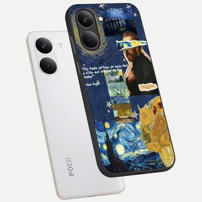  Starry Dream Vision phone case For Poco X8 Pro showing premium glass back cover with detailed artwork