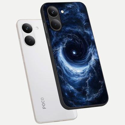 Stunning Galaxy phone case For Poco X8 Pro showing premium glass back cover with detailed artwork
