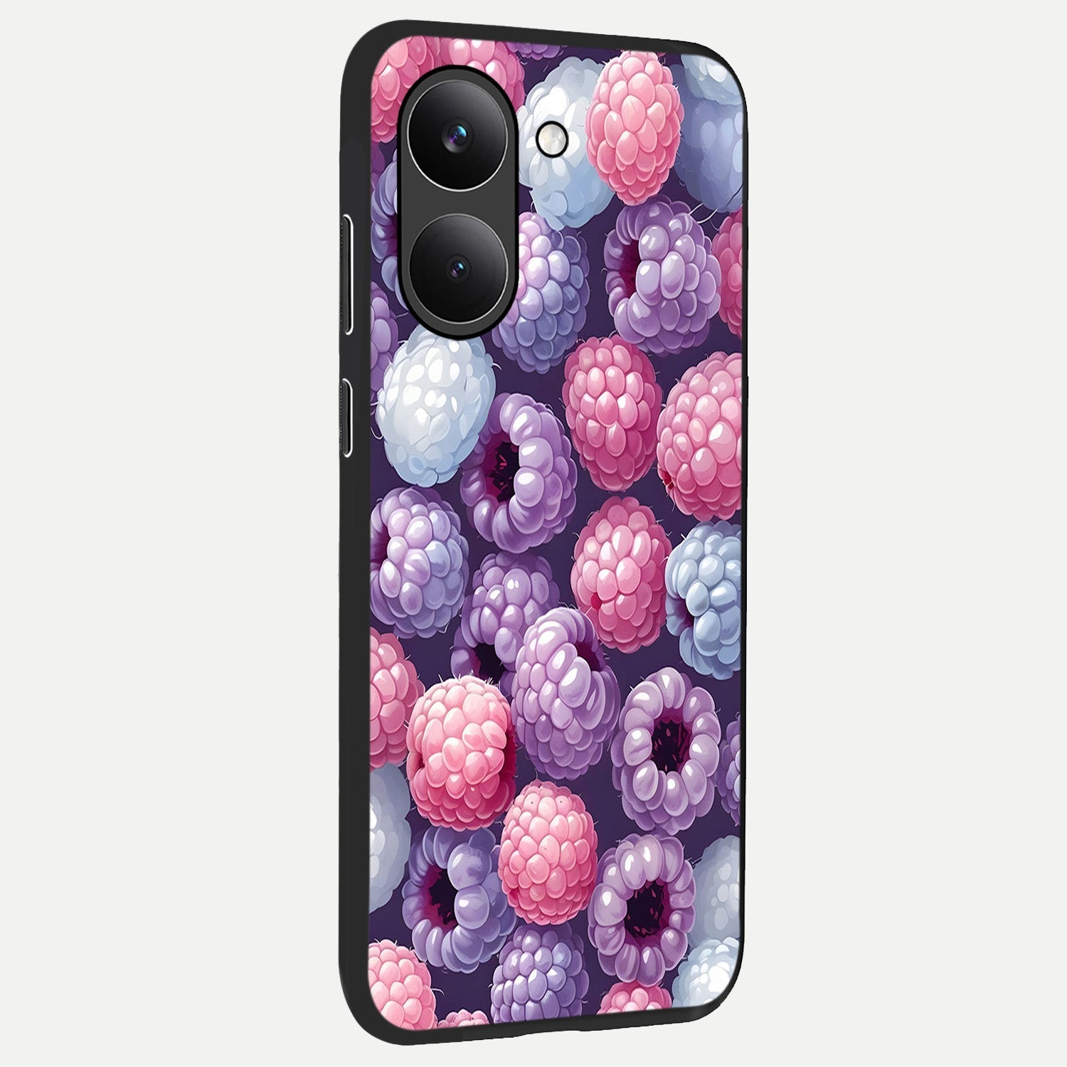  Berry Candy Pop back cover For Poco X8 Pro slim fit glass case with vibrant aesthetic design
