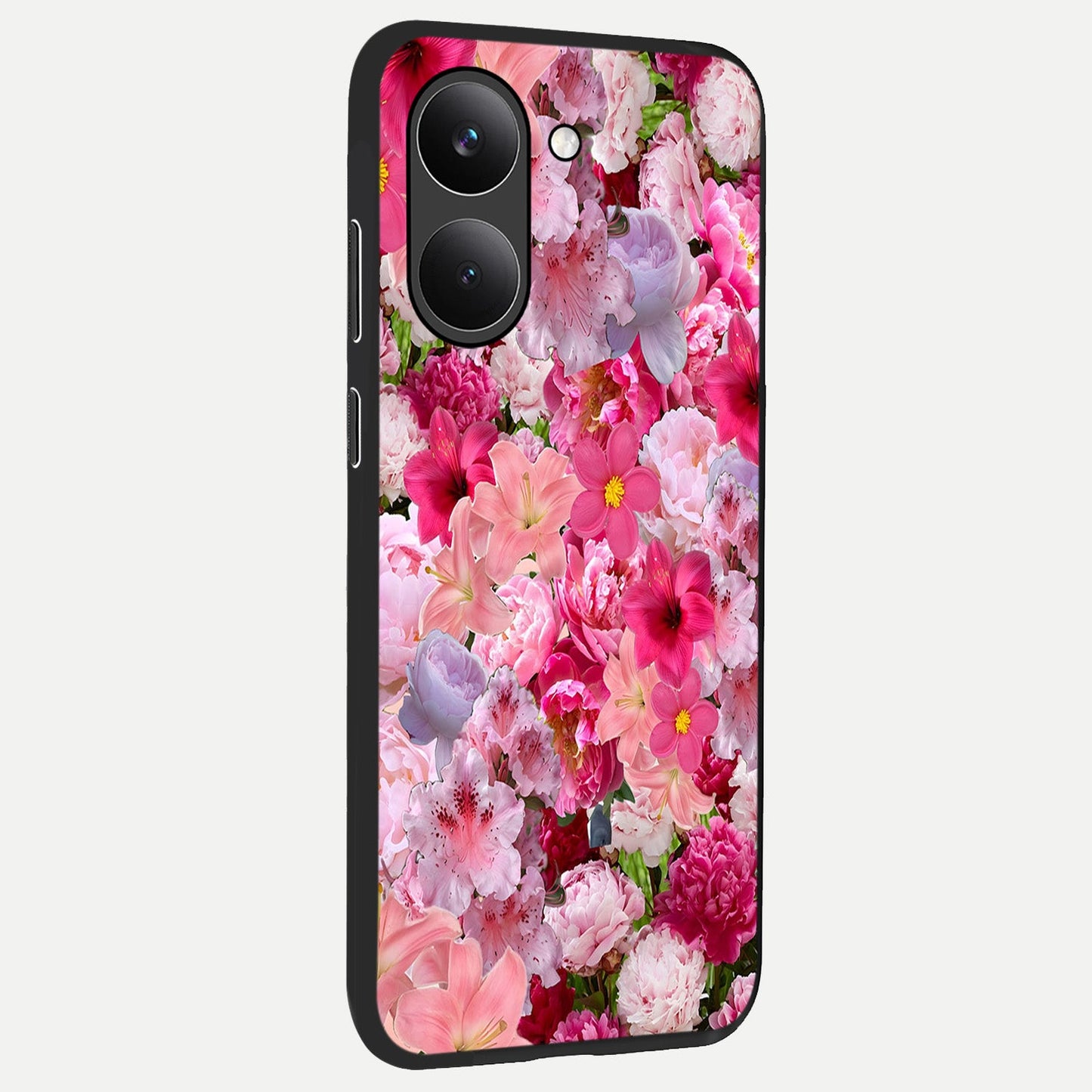  Bloom Crush Fantasy back cover For Poco X8 Pro slim fit glass case with vibrant aesthetic design