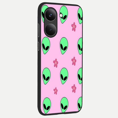  Cosmic Cute Crush back cover For Poco X8 Pro slim fit glass case with vibrant aesthetic design