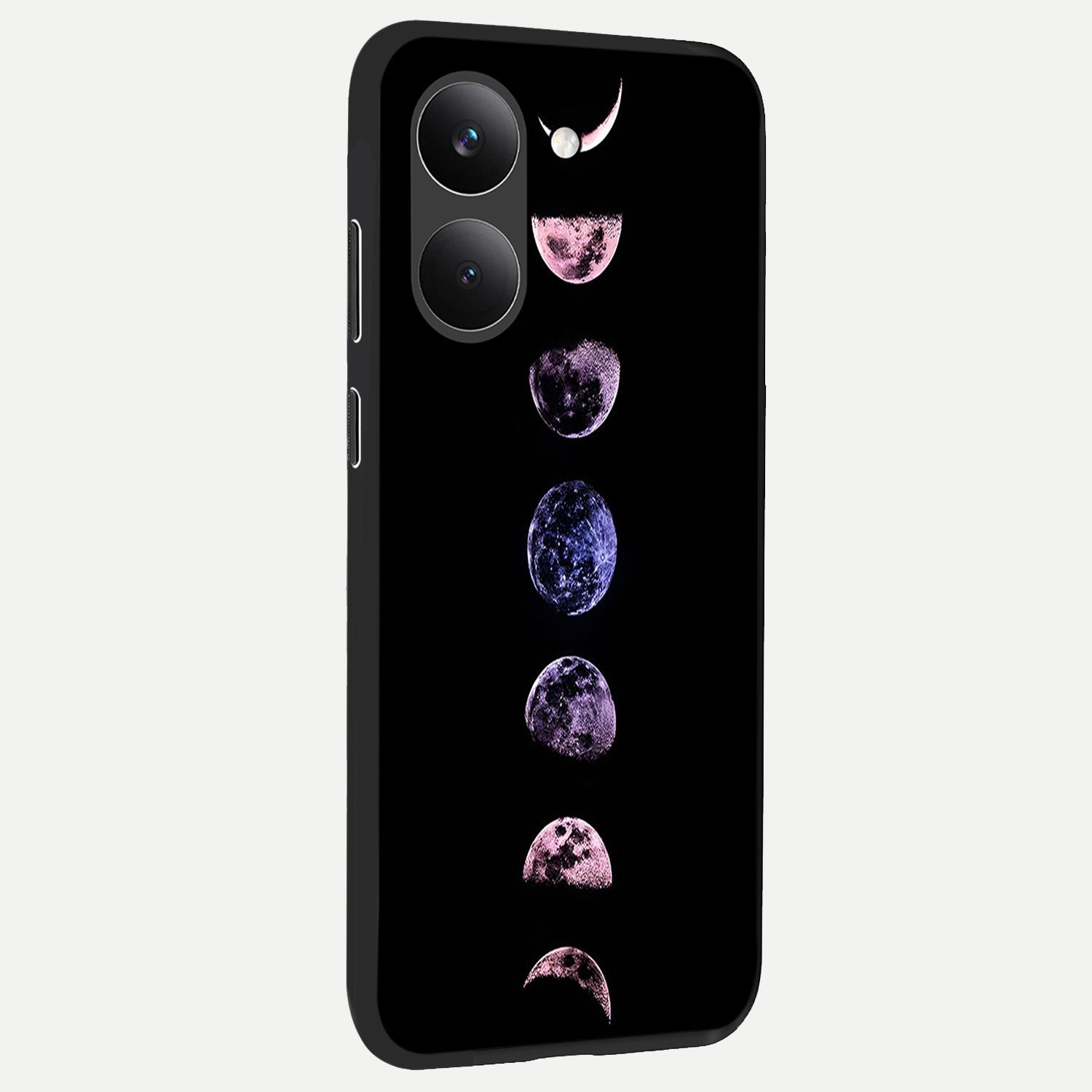  Crimson All Planets back cover For Poco X8 Pro slim fit glass case with vibrant aesthetic design