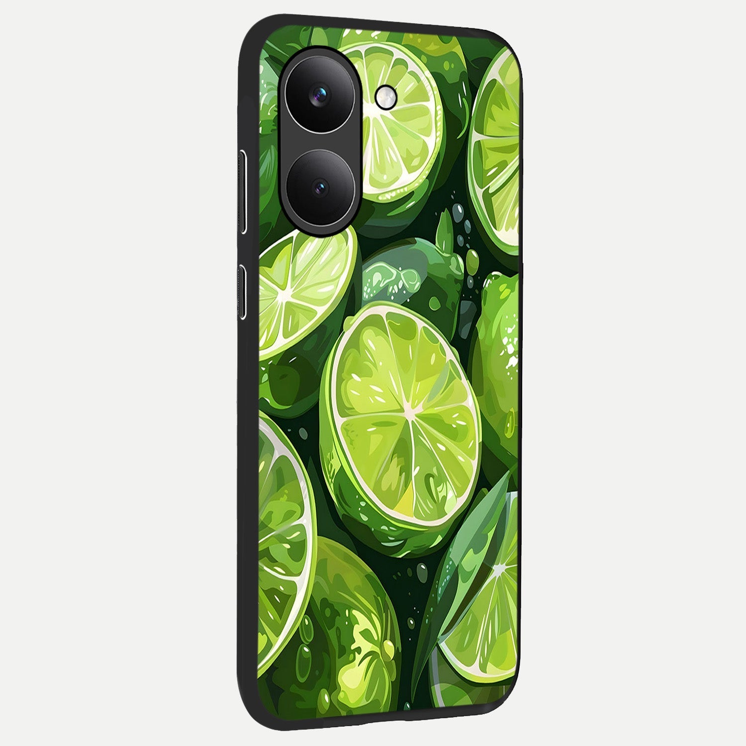 Green Kawasaki back cover For Poco X8 Pro slim fit glass case with vibrant aesthetic design