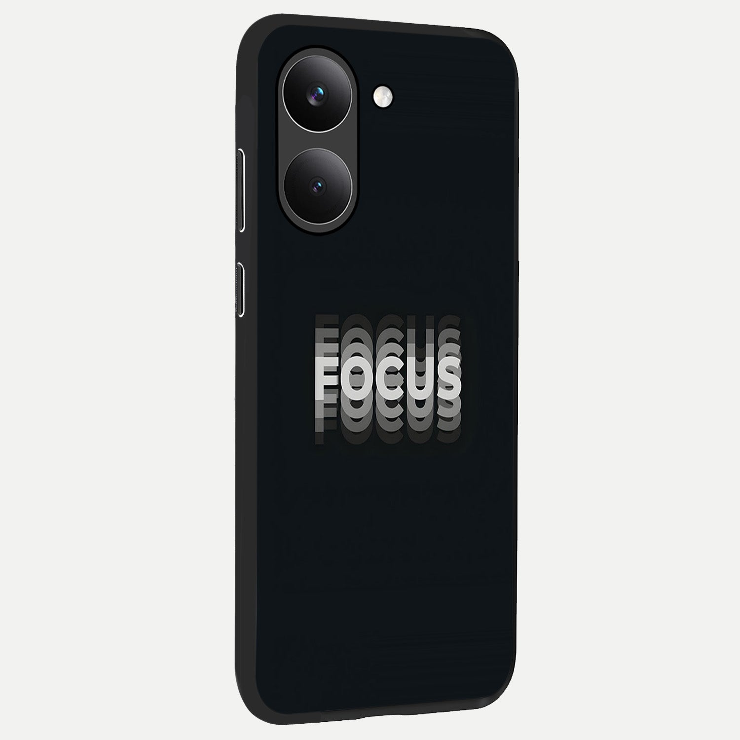  Mono Focus Vision back cover For Poco X8 Pro slim fit glass case with vibrant aesthetic design