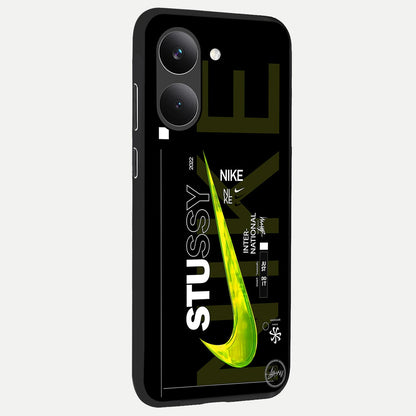  Neon Street Edition back cover For Poco X8 Pro slim fit glass case with vibrant aesthetic design