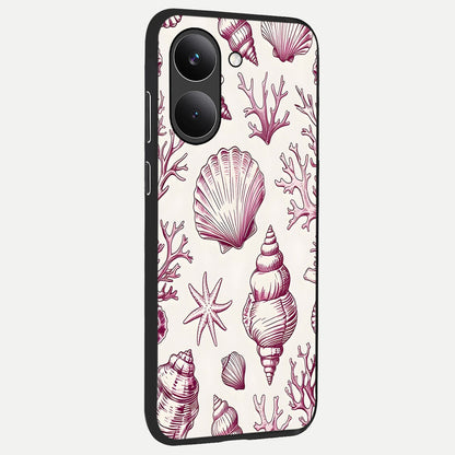  Pink Power Sparks back cover For Poco X8 Pro slim fit glass case with vibrant aesthetic design