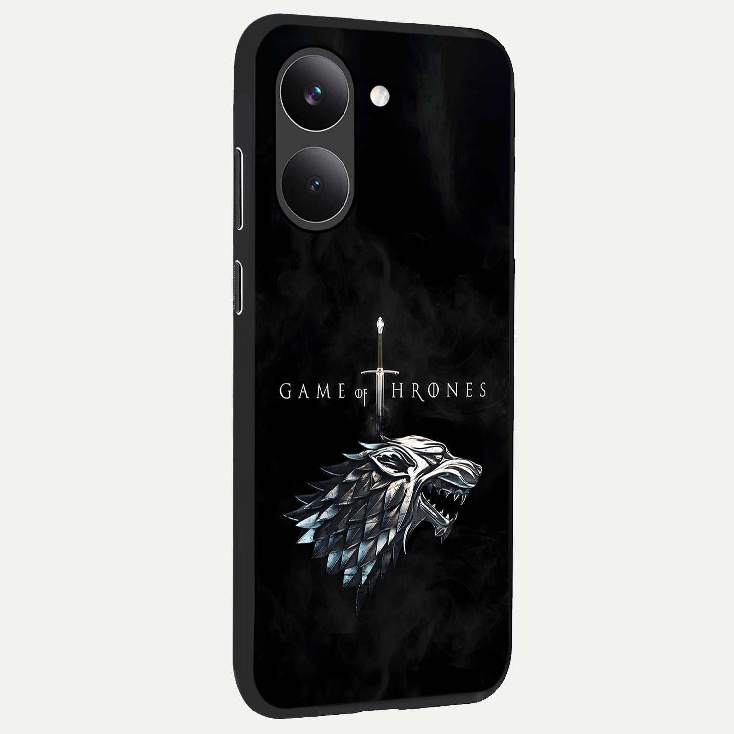  Throne Wolf Legacy back cover For Poco X8 Pro slim fit glass case with vibrant aesthetic design
