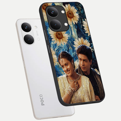  Eternal Love Story phone case For Poco X8 Pro Max showing premium glass back cover with detailed artwork