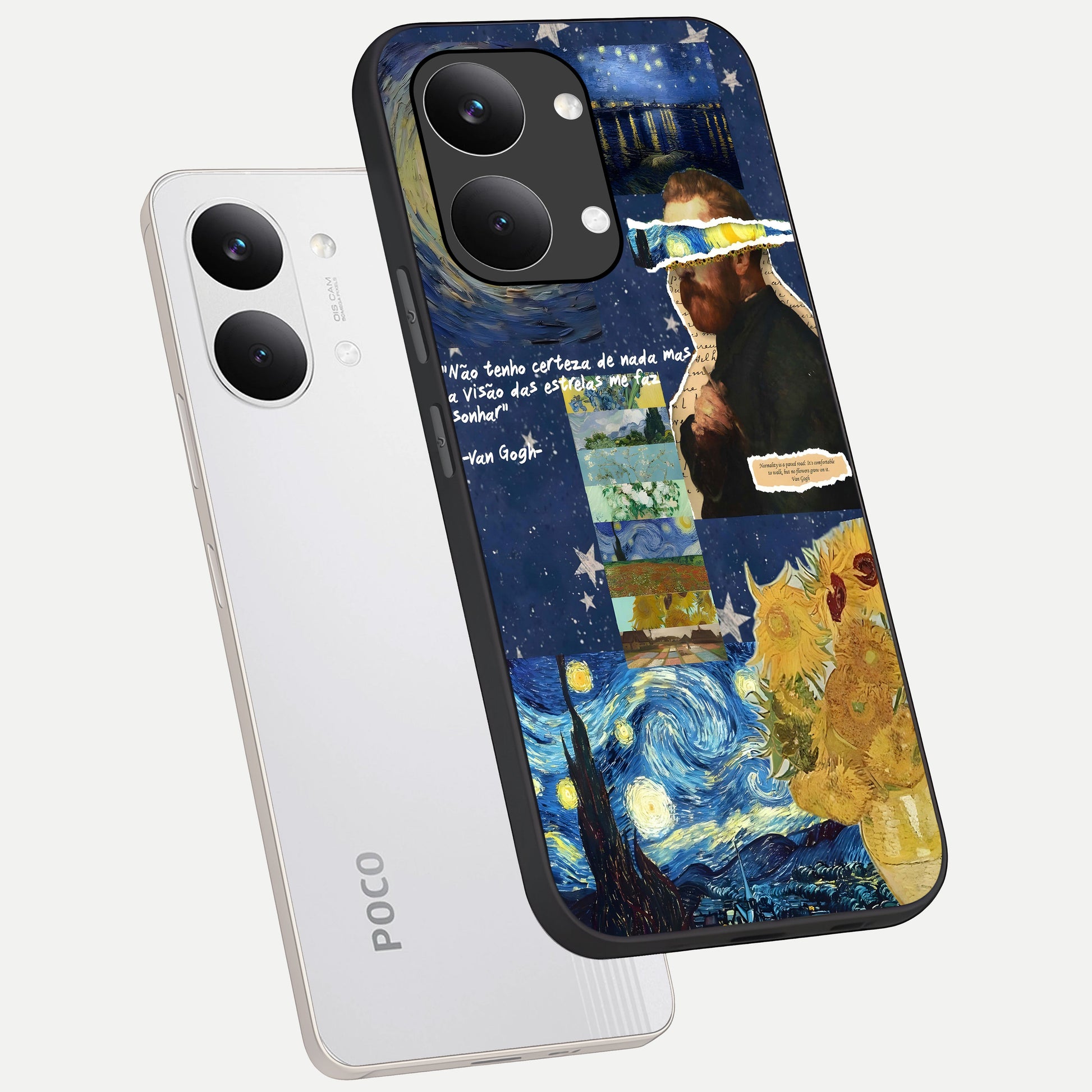  Starry Dream Vision phone case For Poco X8 Pro Max showing premium glass back cover with detailed artwork
