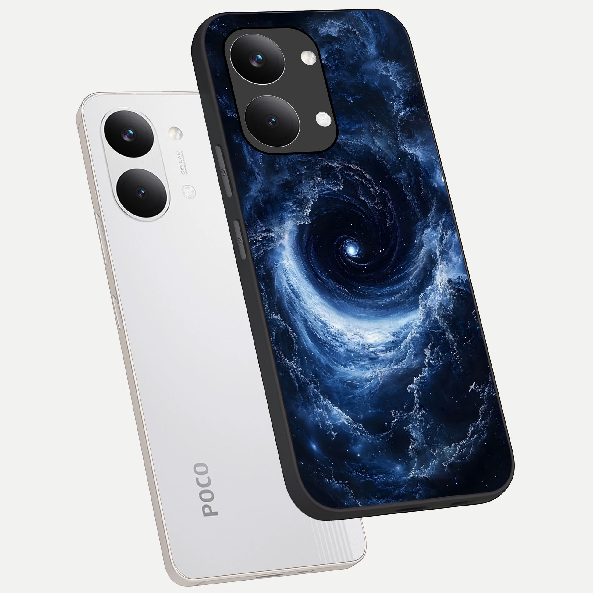  Stunning Galaxy phone case For Poco X8 Pro Max showing premium glass back cover with detailed artwork