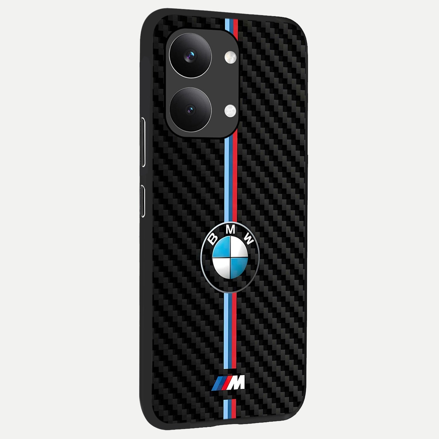  BMW Pattern back cover For Poco X8 Pro Max slim fit glass case with vibrant aesthetic design