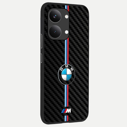  BMW Pattern back cover For Poco X8 Pro Max slim fit glass case with vibrant aesthetic design