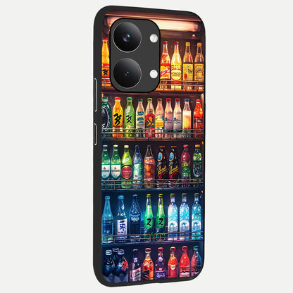  Colorfull Tree back cover For Poco X8 Pro Max slim fit glass case with vibrant aesthetic design