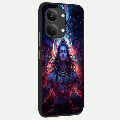  Divine Fire Shiv back cover For Poco X8 Pro Max slim fit glass case with vibrant aesthetic design