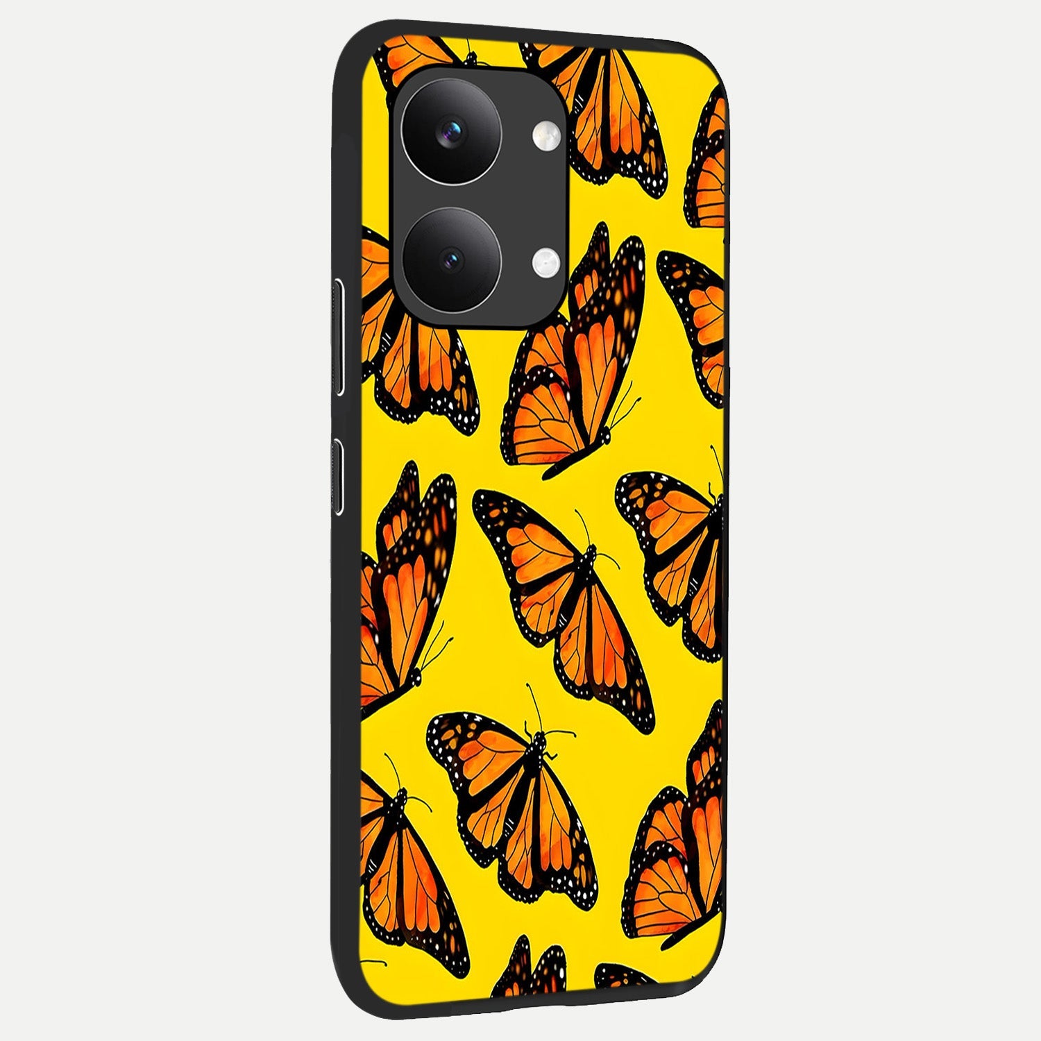  Golden Wing Flight back cover For Poco X8 Pro Max slim fit glass case with vibrant aesthetic design