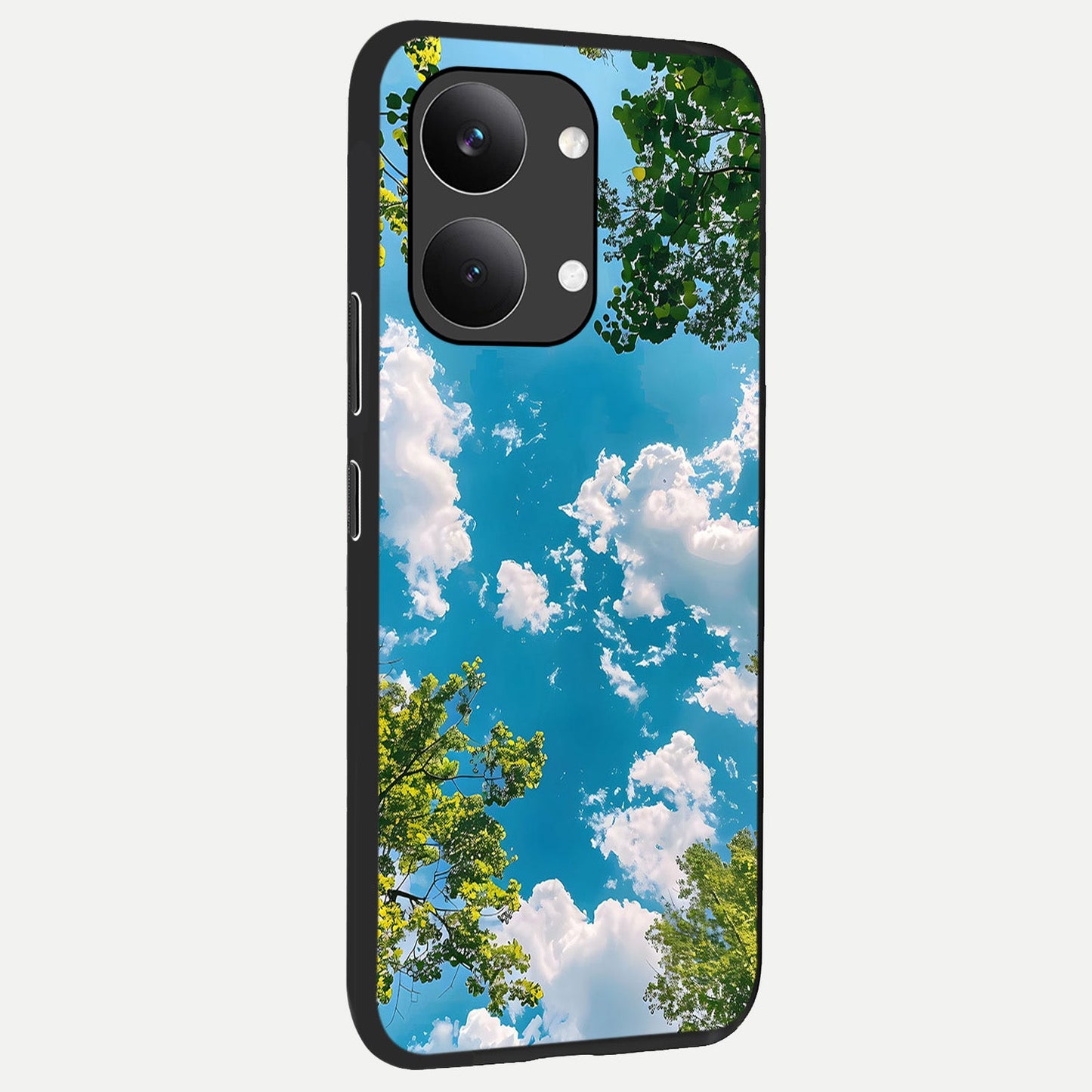 Green Moon Energy back cover For Poco X8 Pro Max slim fit glass case with vibrant aesthetic design