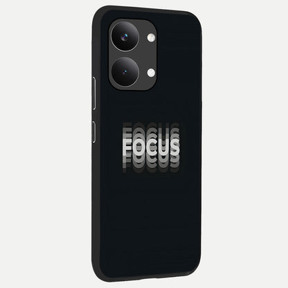  Mono Focus Vision back cover For Poco X8 Pro Max slim fit glass case with vibrant aesthetic design