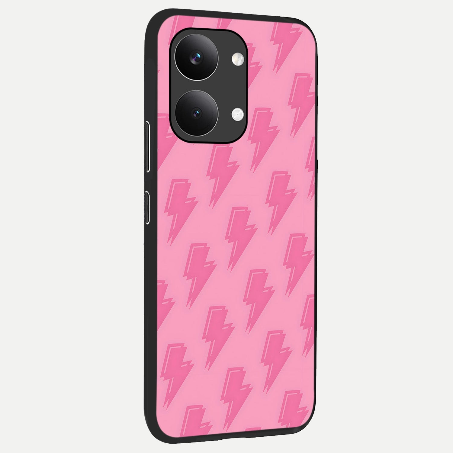 Pink Moo Magic back cover For Poco X8 Pro Max slim fit glass case with vibrant aesthetic design