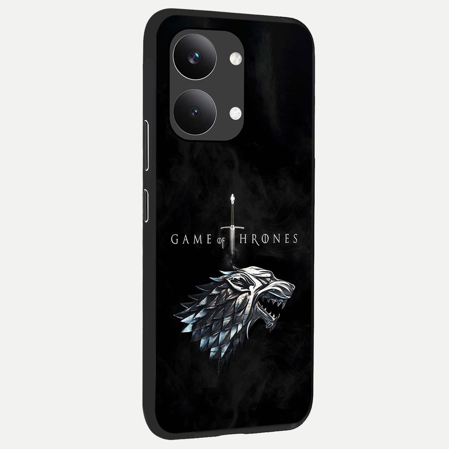  Throne Wolf Legacy back cover For Poco X8 Pro Max slim fit glass case with vibrant aesthetic design