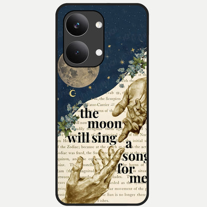  Aesthetic Divine Glass Case For Poco X8 Pro Max back cover – full design glossy printed glass finish