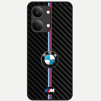  BMW Pattern Glass Case For Poco X8 Pro Max back cover – full design glossy printed glass finish