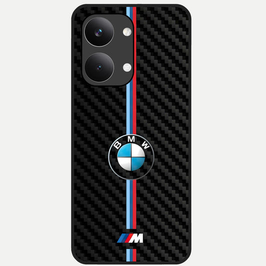  BMW Pattern Glass Case For Poco X8 Pro Max back cover – full design glossy printed glass finish