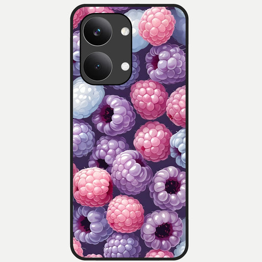  Berry Candy Pop Glass Case For Poco X8 Pro Max back cover – full design glossy printed glass finish
