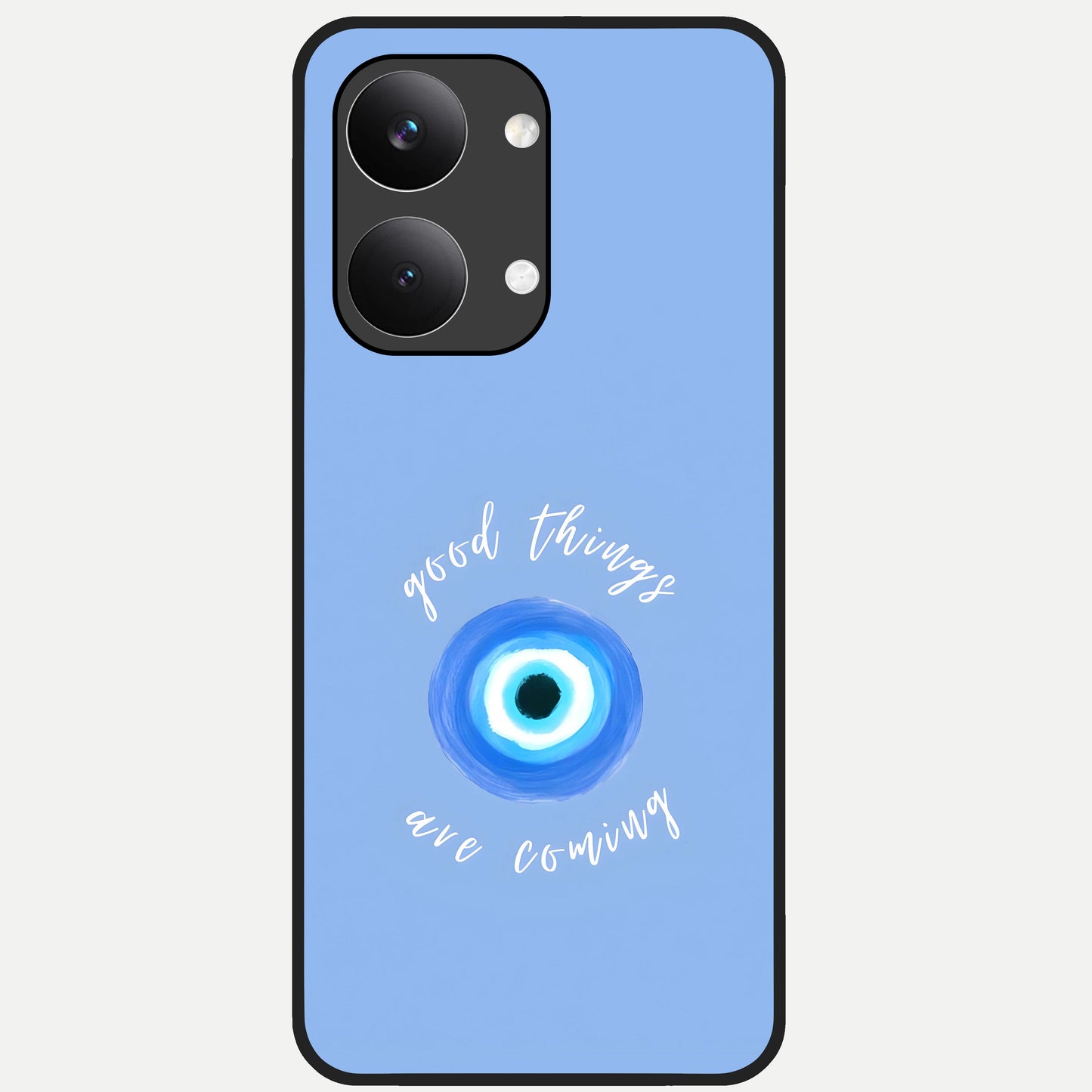  Bright Future Ahead Glass Case For Poco X8 Pro Max back cover – full design glossy printed glass finish