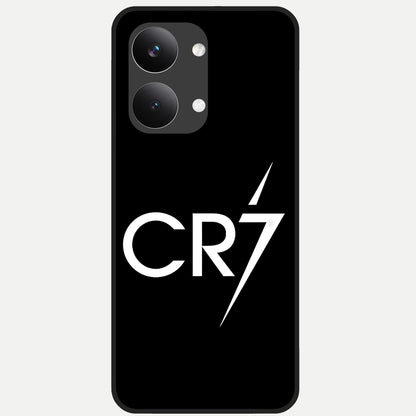  CR7 Elite Strike Glass Case For Poco X8 Pro Max back cover – full design glossy printed glass finish
