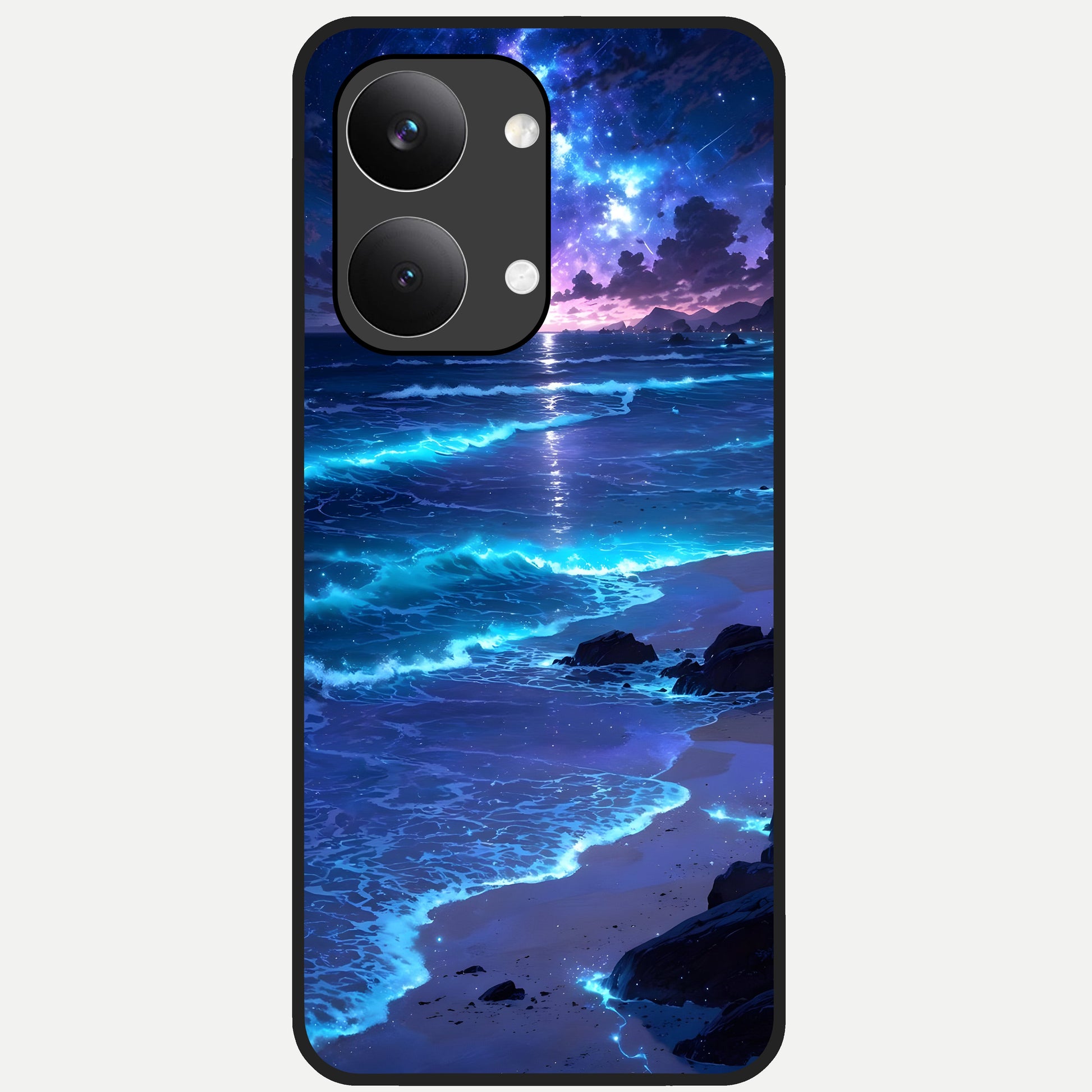  Classic Damn Look Glass Case For Poco X8 Pro Max back cover – full design glossy printed glass finish
