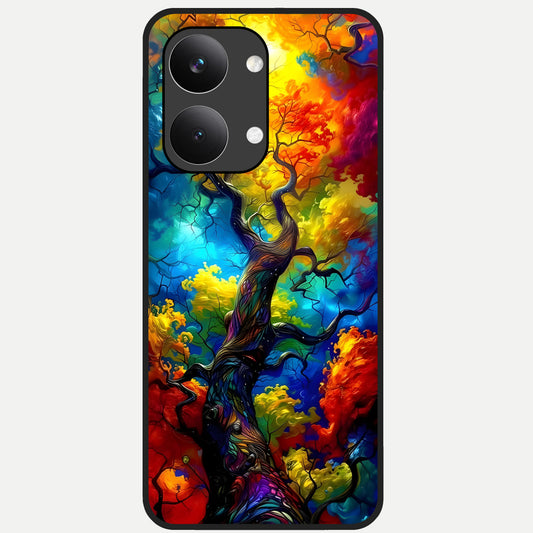  Colorful Soda Bottles Glass Case For Poco X8 Pro Max back cover – full design glossy printed glass finish