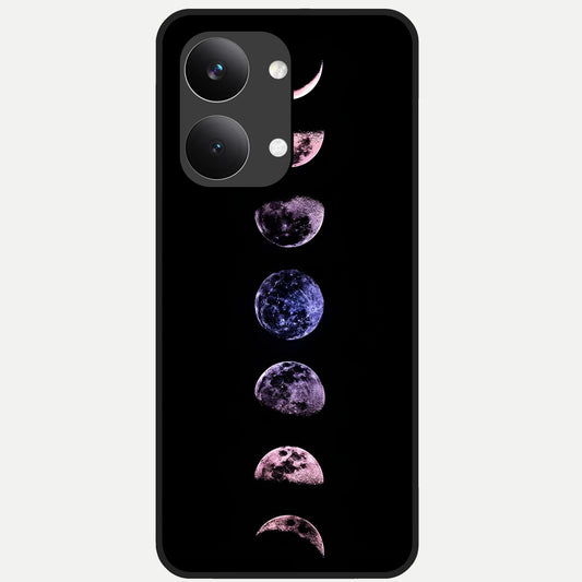  Crimson All Planets Glass Case For Poco X8 Pro Max back cover – full design glossy printed glass finish