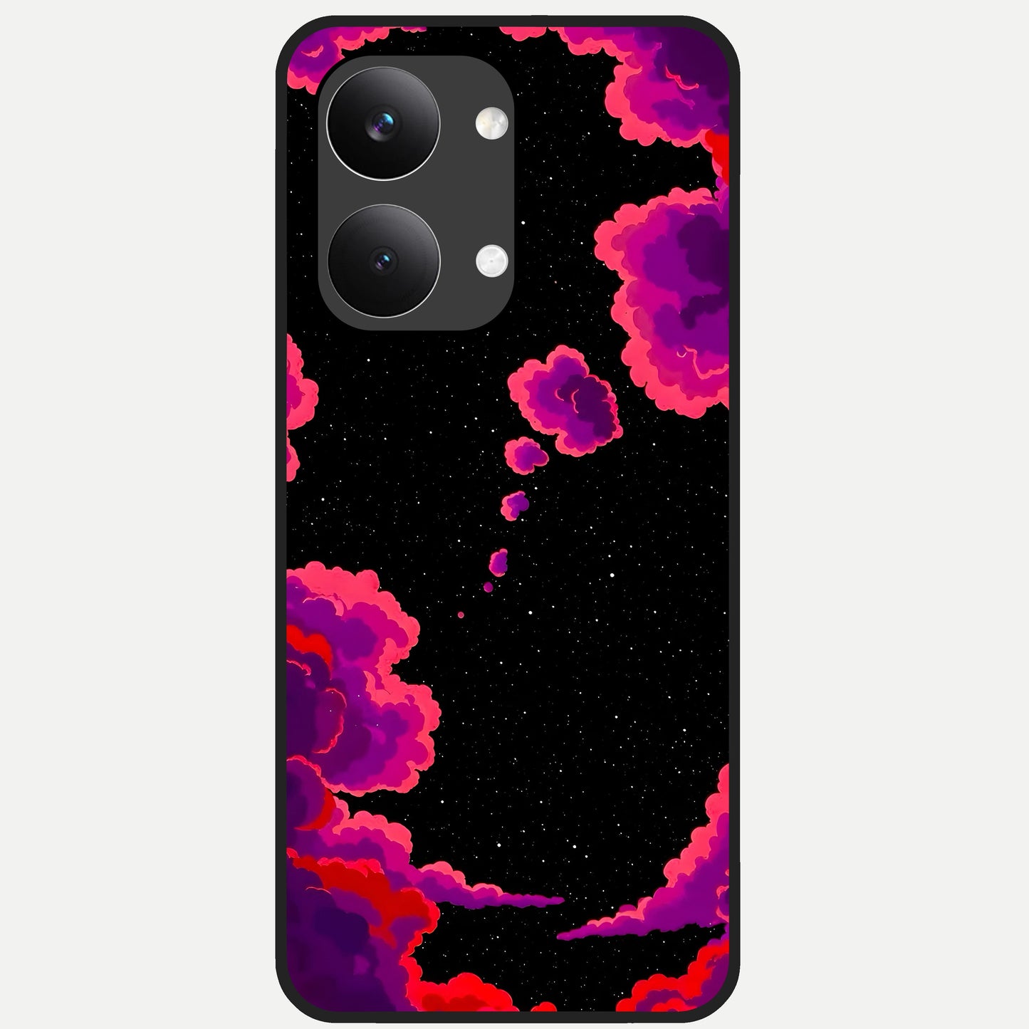  Galaxy Dream Frame Glass Case For Poco X8 Pro Max back cover – full design glossy printed glass finish