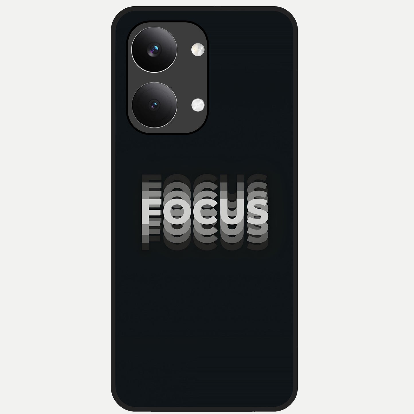  Mono Focus Vision Glass Case For Poco X8 Pro Max back cover – full design glossy printed glass finish