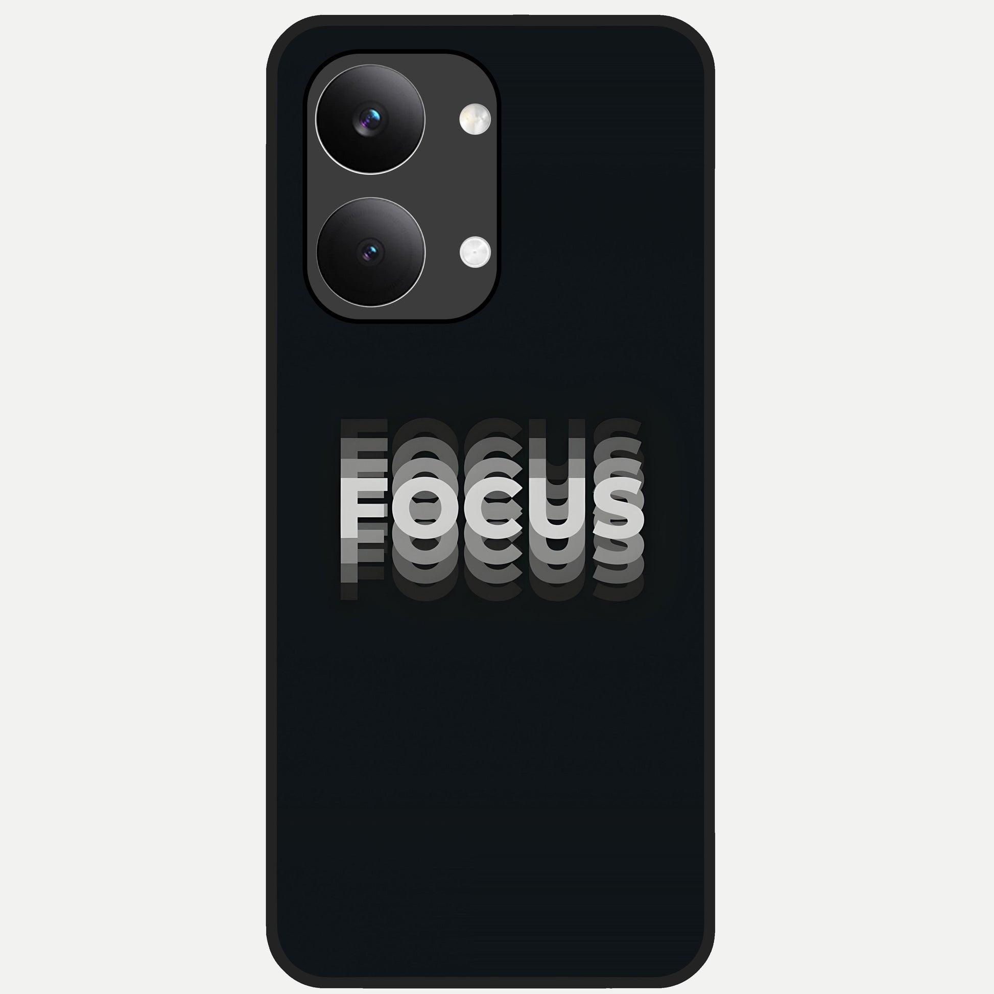  Mono Focus Vision Glass Case For Poco X8 Pro Max back cover – full design glossy printed glass finish
