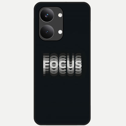  Mono Focus Vision Glass Case For Poco X8 Pro Max back cover – full design glossy printed glass finish