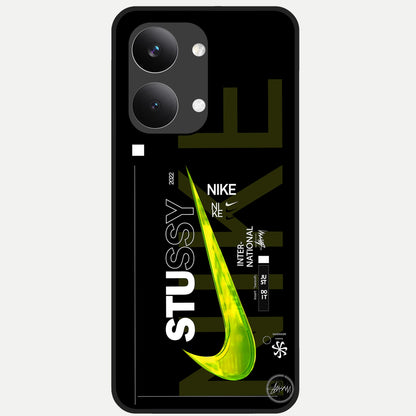  Neon Street Edition Glass Case For Poco X8 Pro Max back cover – full design glossy printed glass finish